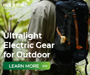 Flextail portable shower