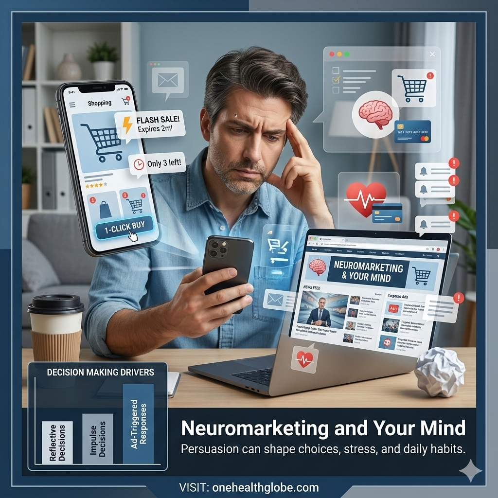 neuromarketing impact on mental health and decision making habits