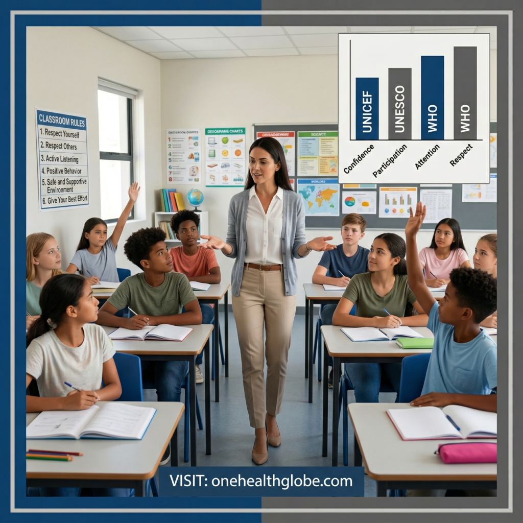 Without corporal punishment in quality education shown through a respectful classroom with positive discipline and active student learning