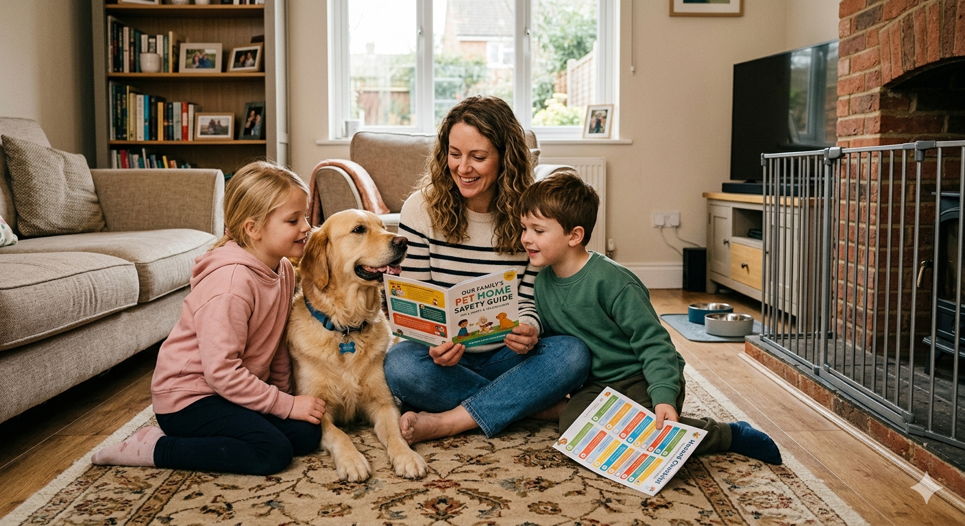 Pet home safety guide for families
