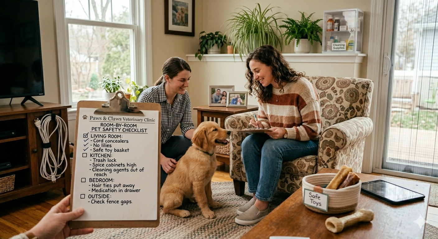 Room-by-Room Pet Safety Guide for Families
