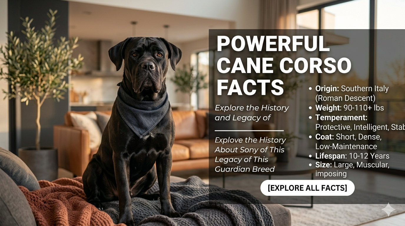 Cane Corso temperament personality training family suitability and care guide