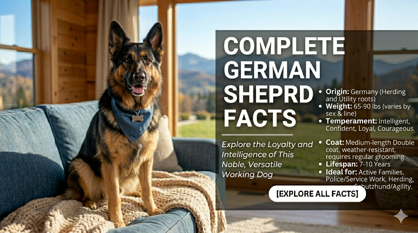 German Shepherd temperament personality training family suitability and care guide