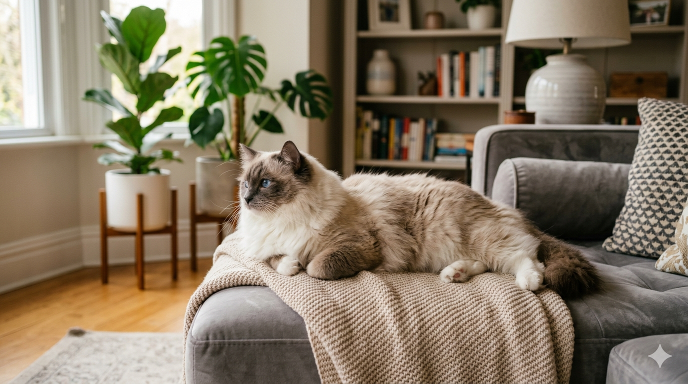 Ragdoll cat breed temperament guide