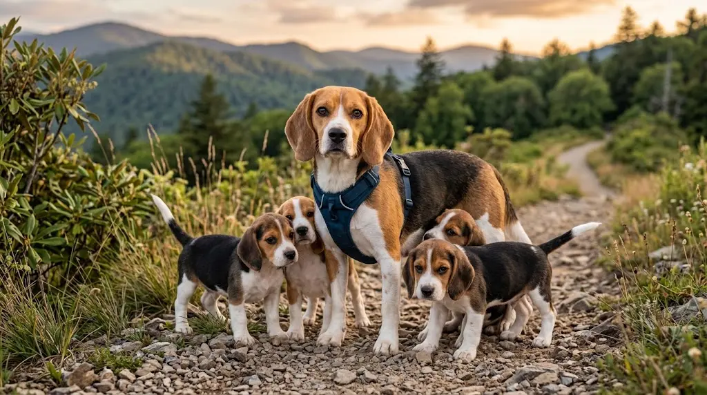 beagle family dog breed