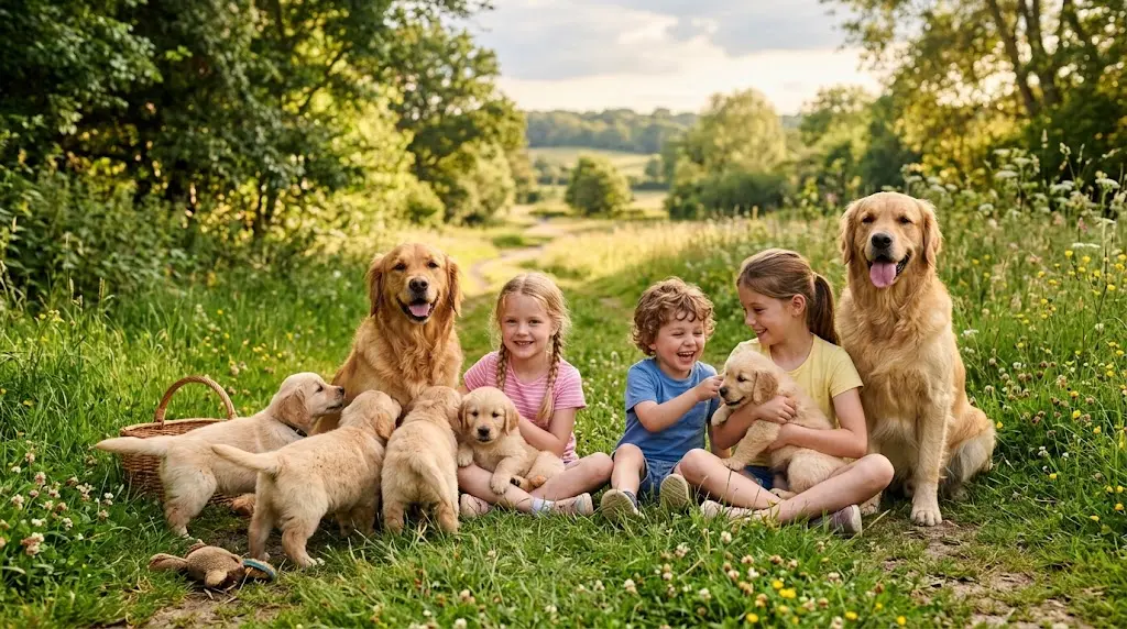 golden retriever best family dog breed USA