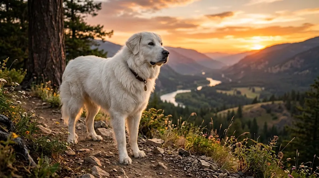 great pyrenees dog breed family fit