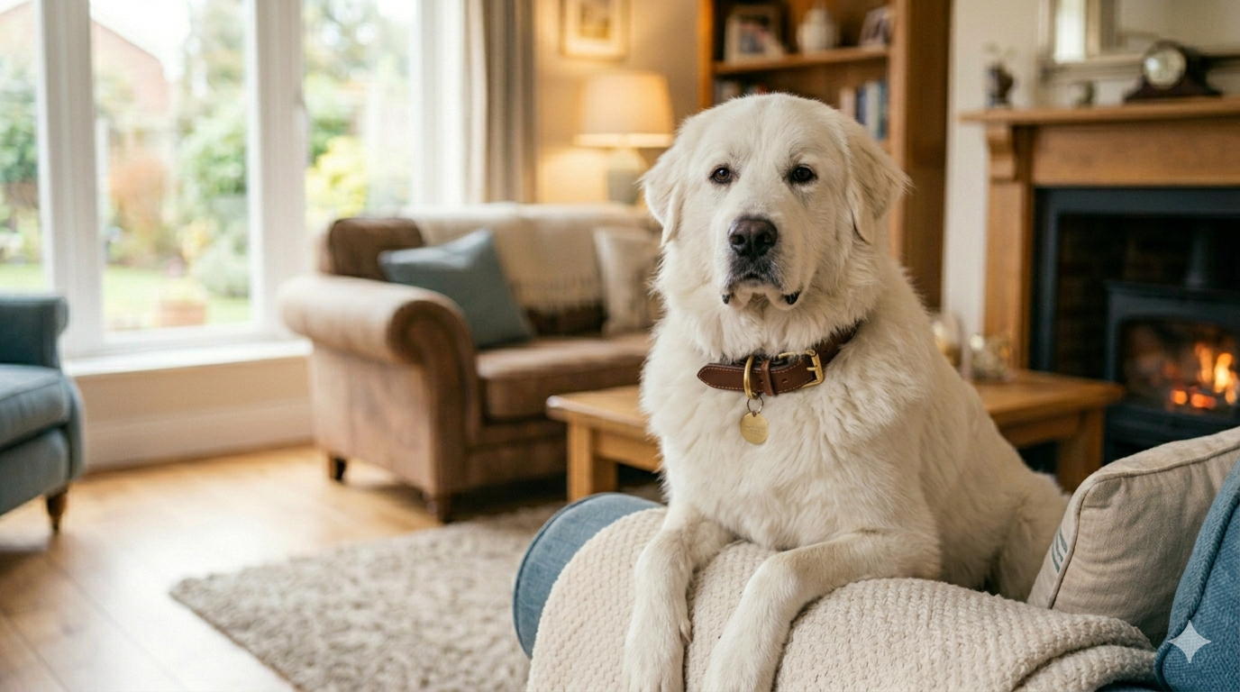 Great Pyrenees dog breed temperament family fit health care training guide