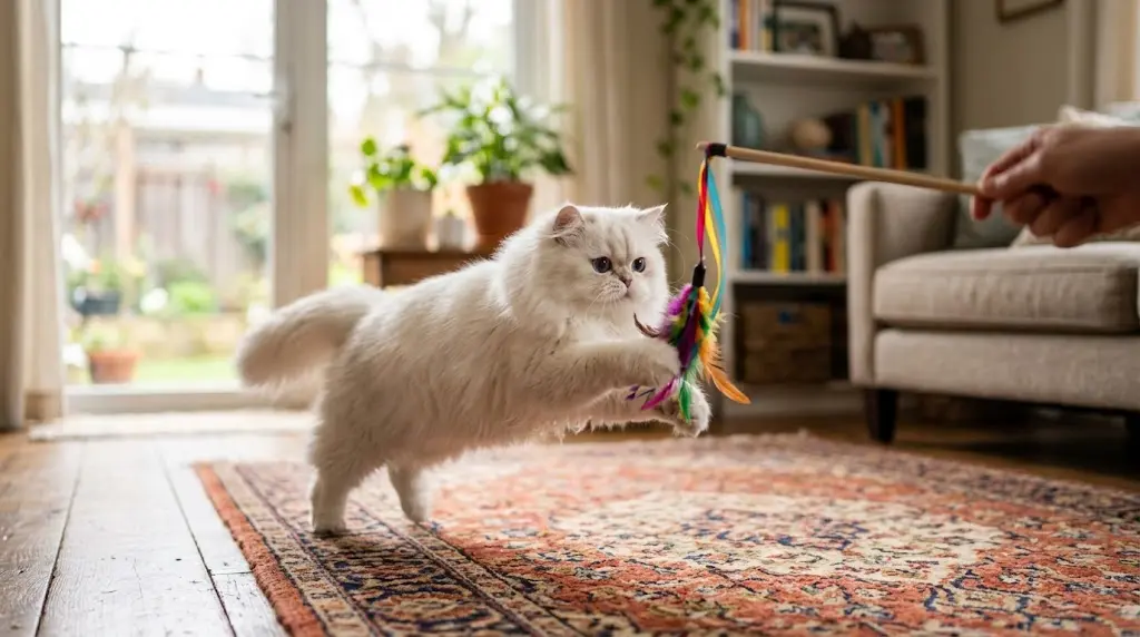 persian cat best family cat for kids at home