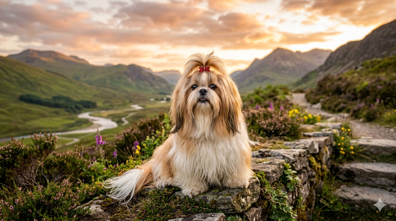 Shih Tzu temperament health issues family fit and training guide