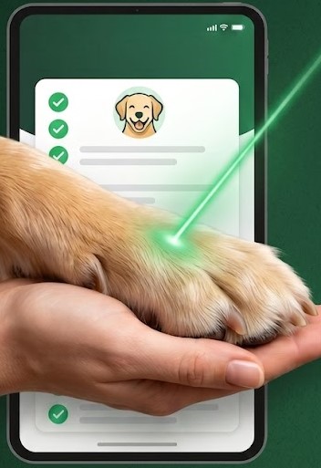 Free clinical dog paw health scanner