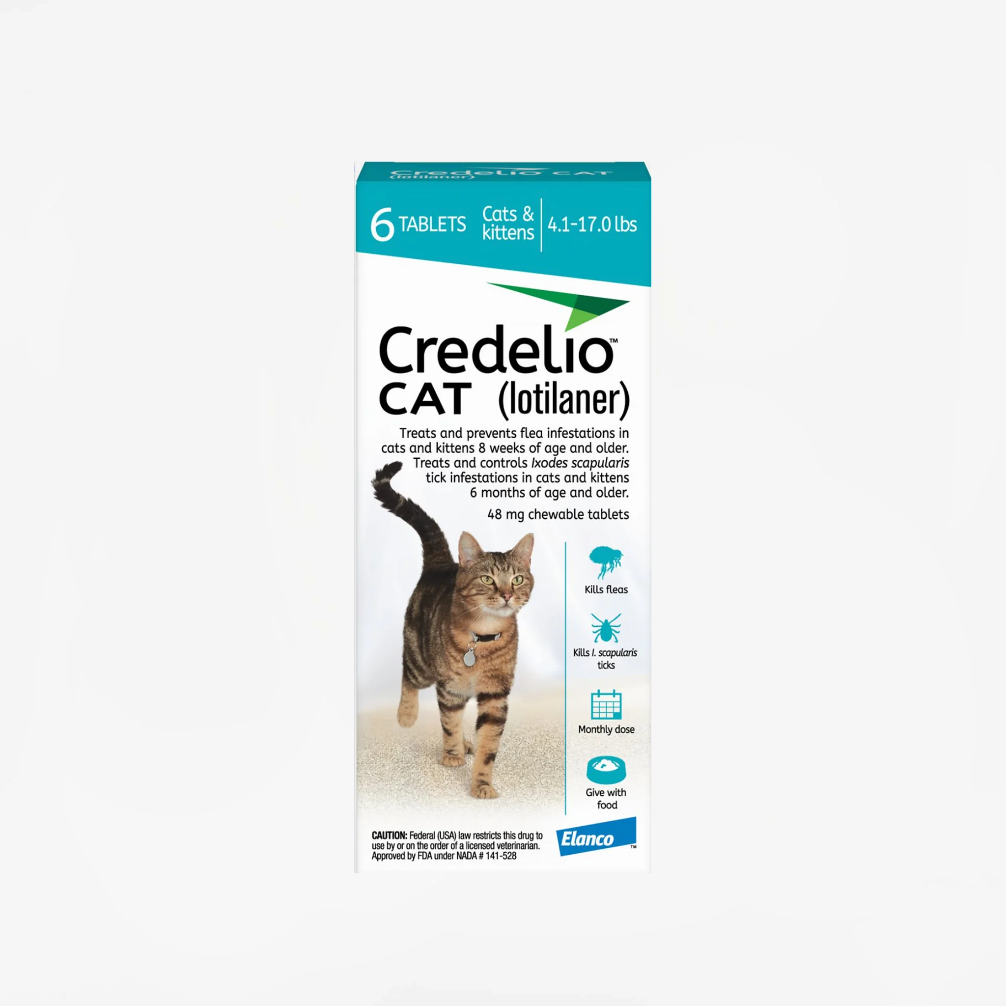 Cat kitten flea tick chew tablets prescription