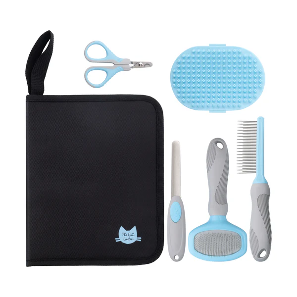 The Cat Ladies 5 piece cat grooming kit