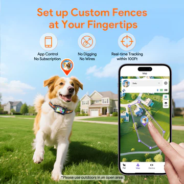 Meowant GPS digital fence dog cat control US