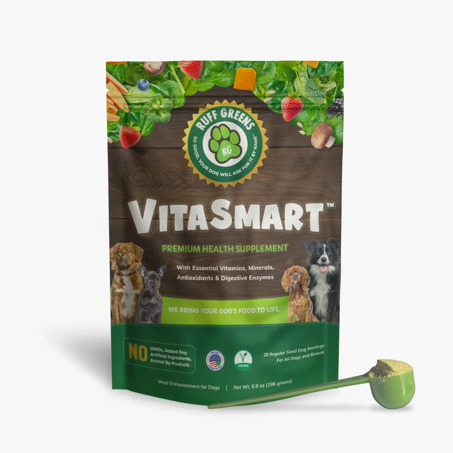 Ruff Greens VitaSmart dog multivitamin supplement