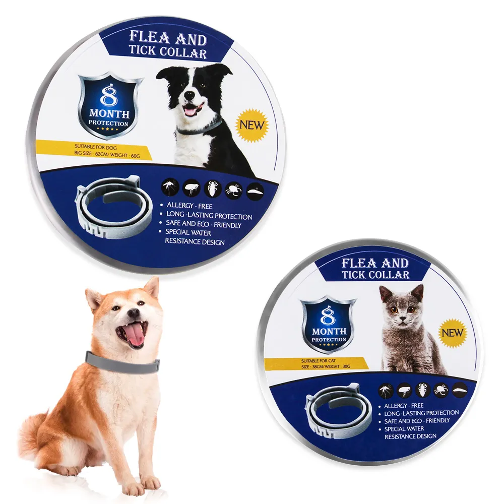 8 month flea tick prevention collar waterproof