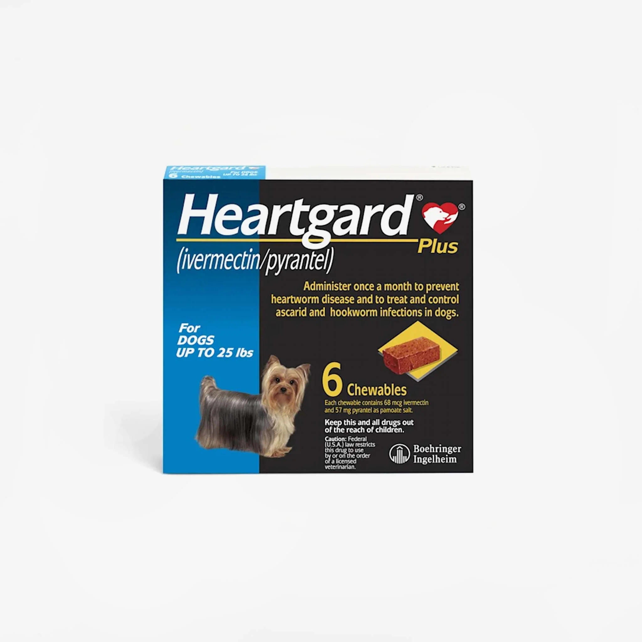 Heartgard Plus heartworm flea tick prevention chewable dog