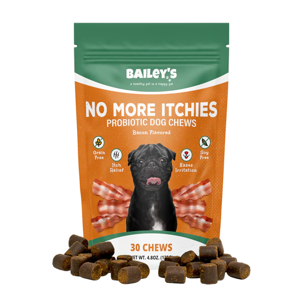 No More Itch dog chews for allergies and flea irritation