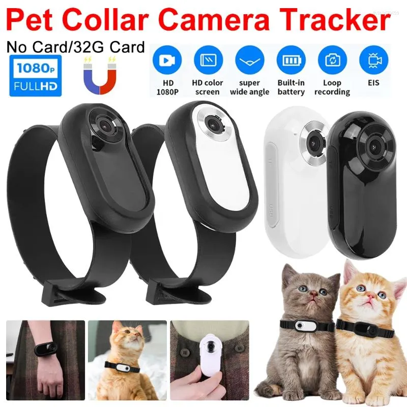 HD pet collar camera with GPS tracker