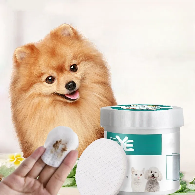 Gentle pet eye tear stain remover no irritation
