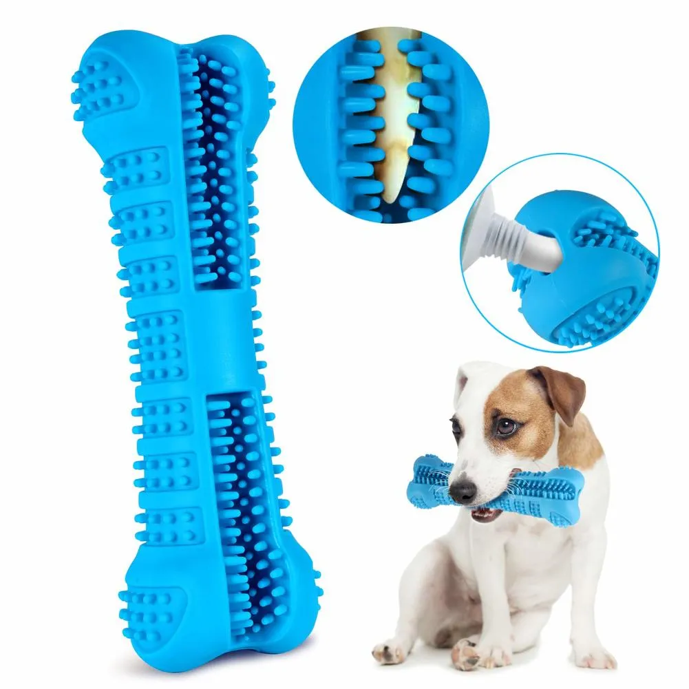 360 degree silicone pet dental chew toothbrush