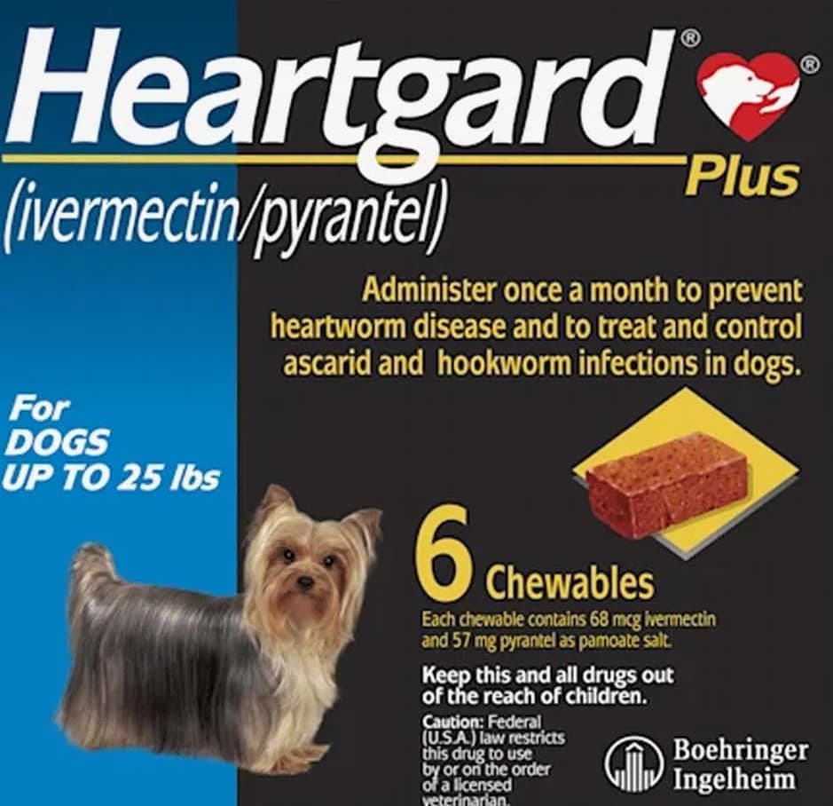 Heartgard Plus heartworm prevention Rx