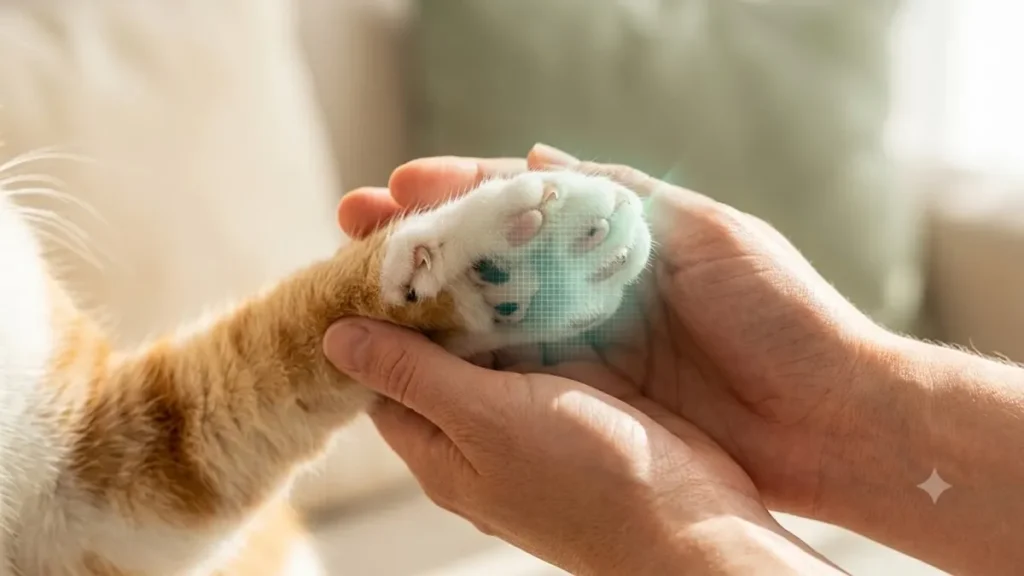 Cat nail health scanner tool for free check your cat's claws at home