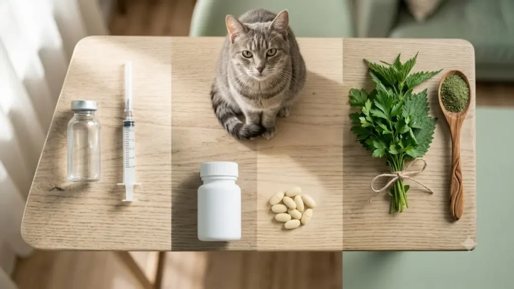 Cat pharma alternatives Bonqat, Convenia, and Onsior treatment options compared