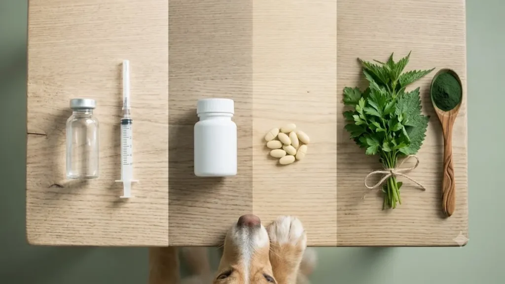 Cytopoint vs Apoquel vs natural allergy remedies comparison for dogs and pet parents
