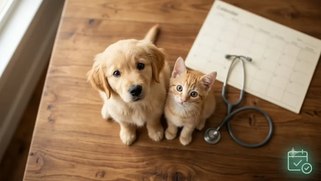 Free dog and cat vaccine tracker for vaccination schedule reminder tool