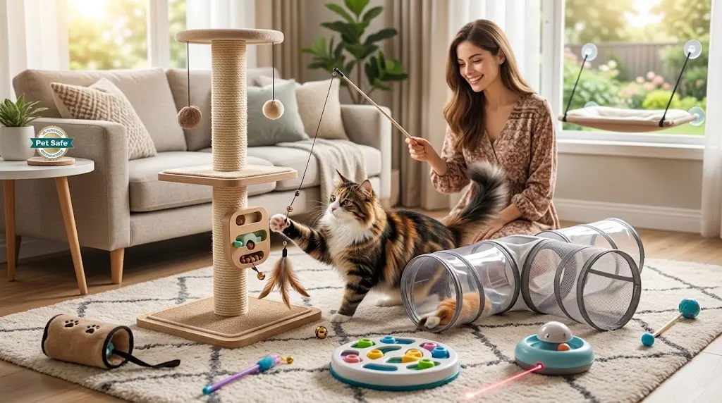 the best and safe toys for cats