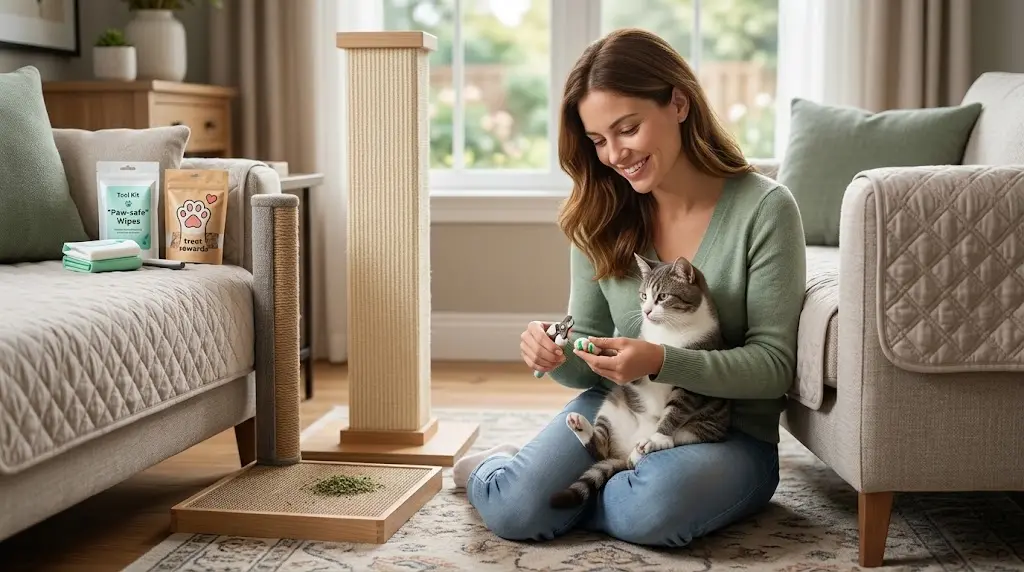 best ways and tips to prevent cat paw scratches