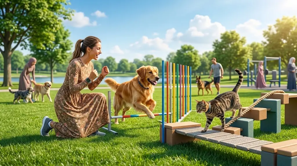pets training and fitness care for long life
