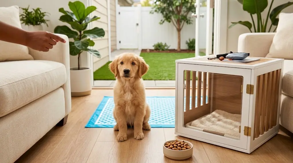 puppy-potty-train-crate