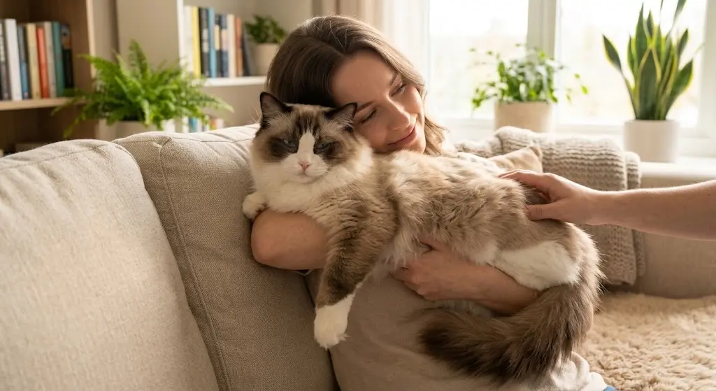 ragdoll best family cat breed