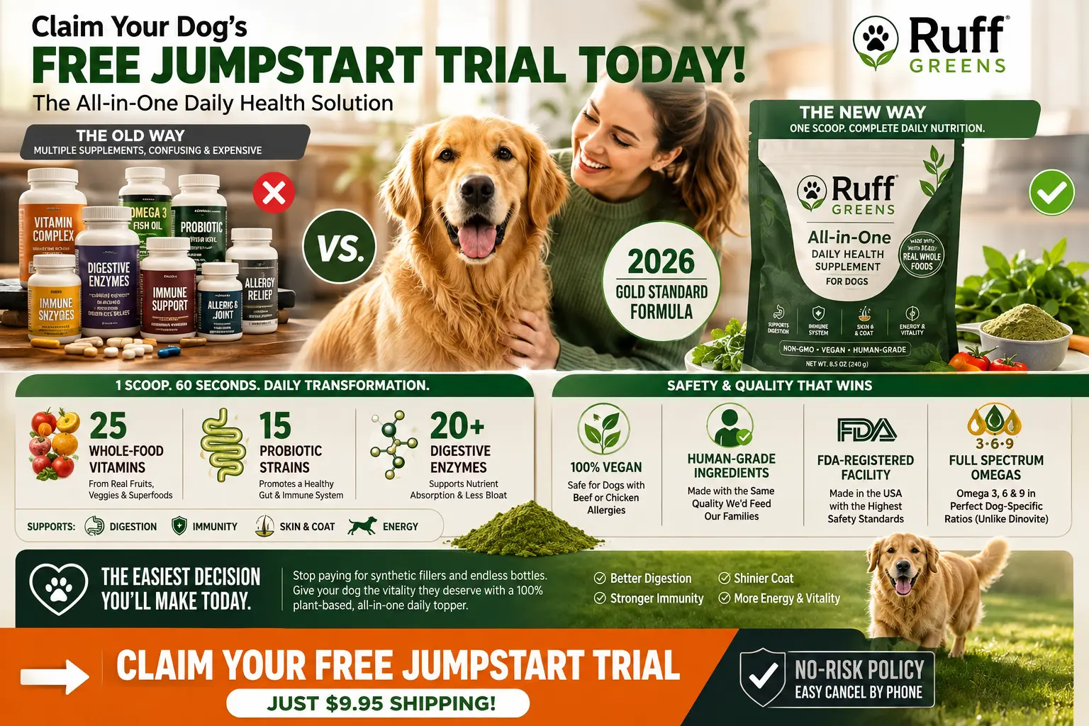 Ruff Greens free trial offer