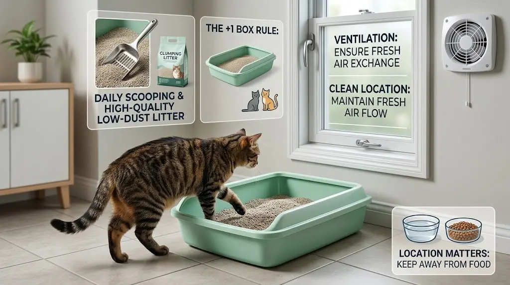 cat litter box precuations and solutions