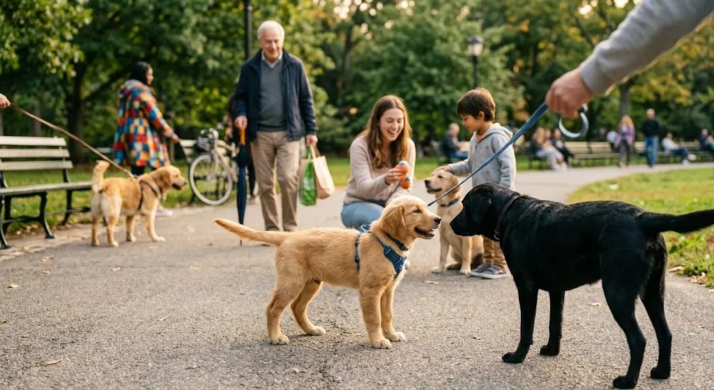 how to socialize a puppy to make it confident dog